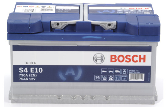 Batterie Bosch Blue S4E10 - 75 Ah - 730 A - adaptée aux véhicules avec système start-stop, Image 2