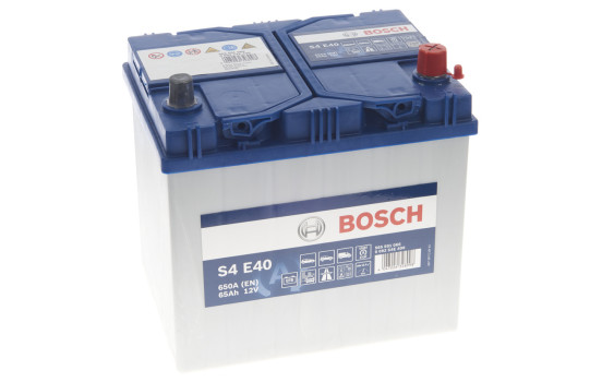 Batterie Bosch Blue S4E40 - 65 Ah - 650 A - adaptée aux véhicules avec système start-stop