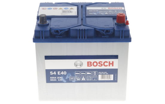 Batterie Bosch Blue S4E40 - 65 Ah - 650 A - adaptée aux véhicules avec système start-stop, Image 2