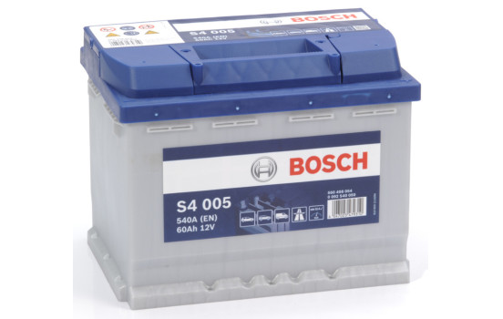 Batterie Bosch S4005 - 60 Ah - 540 A - pour véhicules sans système start-stop
