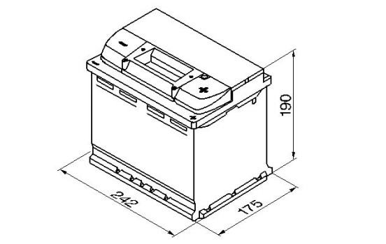 Batterie Bosch S4005 - 60 Ah - 540 A - pour véhicules sans système start-stop, Image 10