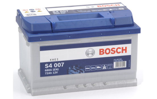 Batterie Bosch S4007 - 72 Ah - 680 A - pour véhicules sans système start-stop