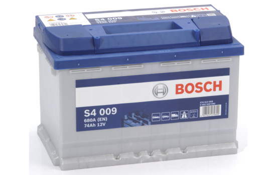 Batterie Bosch S4009 - 74 Ah - 680 A - pour véhicules sans système start-stop