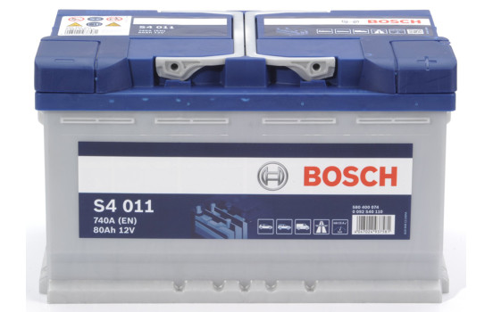 Batterie Bosch S4011 - 80 Ah - 740 A - pour véhicules sans système start-stop