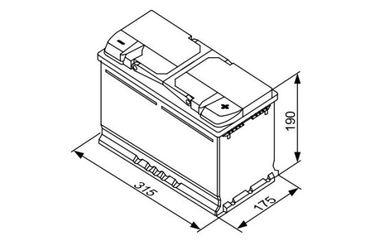 Batterie Bosch S4011 - 80 Ah - 740 A - pour véhicules sans système start-stop, Image 12