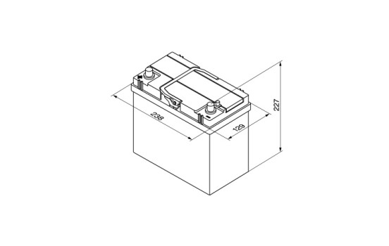 Batterie Bosch S4022 - 45 Ah - 330 A - pour véhicules sans système start-stop, Image 4