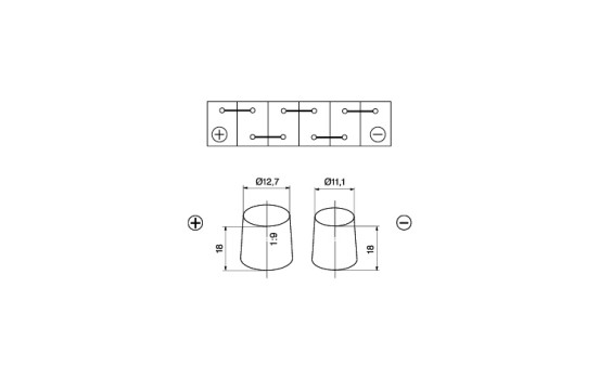 Batterie Bosch S4022 - 45 Ah - 330 A - pour véhicules sans système start-stop, Image 5