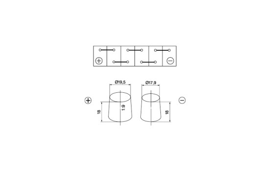Batterie Bosch S4023 - 45 Ah - 330 A - pour véhicules sans système start-stop, Image 5