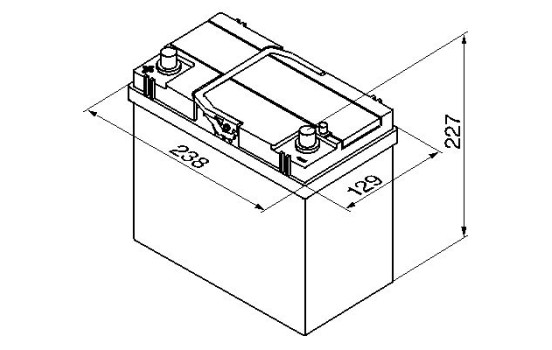 Batterie Bosch S4023 - 45 Ah - 330 A - pour véhicules sans système start-stop, Image 14