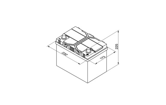 Batterie Bosch S4024 - 60 Ah - 540 A - pour véhicules sans système start-stop, Image 4