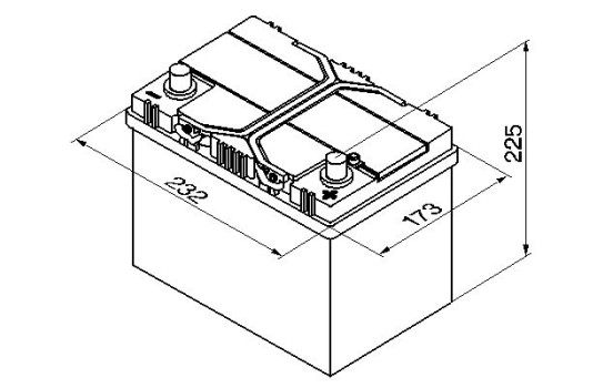 Batterie Bosch S4024 - 60 Ah - 540 A - pour véhicules sans système start-stop, Image 14