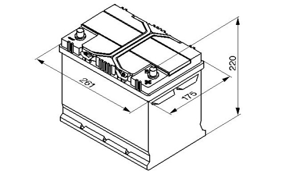 Batterie Bosch S4026 - 70 Ah - 630 A - pour véhicules sans système start-stop, Image 16