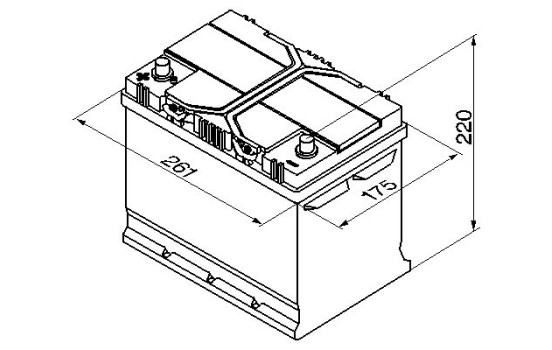Batterie Bosch S4027 - 70 Ah - 630 A - pour véhicules sans système start-stop, Image 16