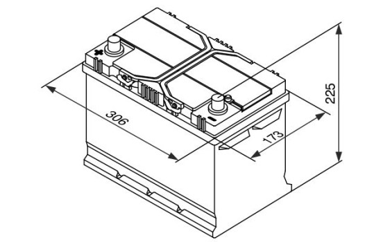 Batterie Bosch S4029 - 95 Ah - 830 A - pour véhicules sans système start-stop, Image 15