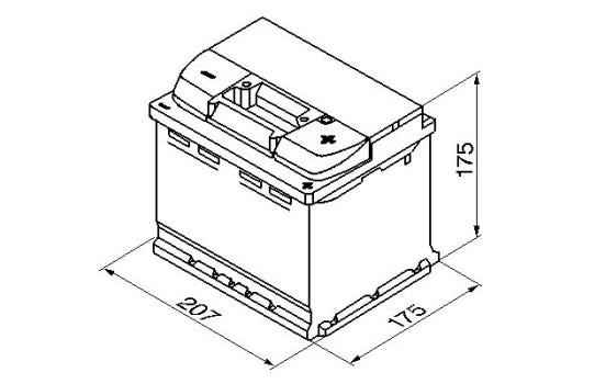 Batterie Bosch S5001 - 52 Ah - 520 A - pour véhicules sans système start-stop, Image 15