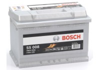 Batterie Bosch S5008 - 77 Ah - 780 A - pour véhicules sans système start-stop