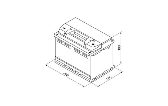 Batterie Bosch S5008 - 77 Ah - 780 A - pour véhicules sans système start-stop, Image 4