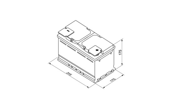 Batterie Bosch S5010 - 85 Ah - 800 A - pour véhicules sans système start-stop, Image 4