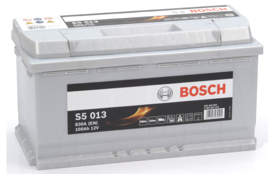 Batterie Bosch S5013 - 100 Ah - 830 A - pour véhicules sans système start-stop