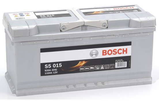 Batterie Bosch S5015 - 110 Ah - 920 A - pour véhicules avec système start-stop