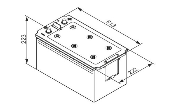 Batterie de démarrage CV EFB, Image 5