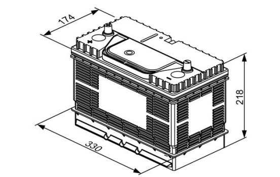 Batterie de démarrage T3, Image 3