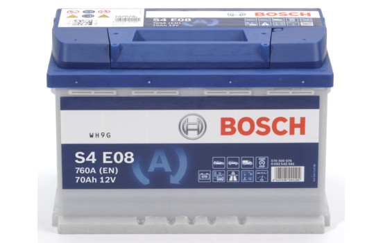 Batterie de voiture Bosch Blue S4E08 - 70Ah - 760A - adaptée aux véhicules avec système start-stop, Image 2