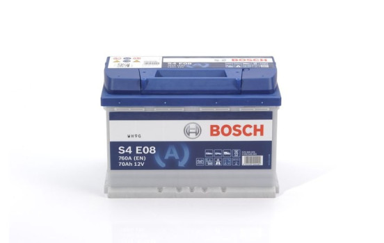 Batterie de voiture Bosch Blue S4E08 - 70Ah - 760A - adaptée aux véhicules avec système start-stop, Image 8