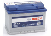 Batterie de voiture Bosch S4008 - 74 Ah - 680 A - pour véhicules sans système Start-Stop