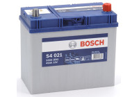 Batterie de voiture Bosch S4021 - 45A/h - 330A - pour véhicules sans système start-stop