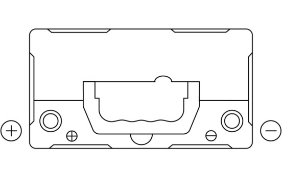 Batterie Exide Excell EB455 45 Ah, Image 4