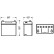 Batterie Exide Excell EB455 45 Ah, Vignette 5