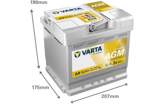 Batterie Varta Dynamic AGM A9, Image 2