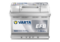 Batterie Varta Dynamic EFB N60 60 Ah - 640 A - compatible avec les véhicules équipés d'un système start-stop