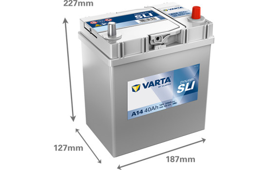 Batterie Varta DYNAMIC SLI A14 40 Ah - 330 A - convient aux véhicules sans système start-stop, Image 2