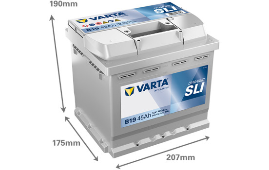 Batterie Varta DYNAMIC SLI B19, Image 2