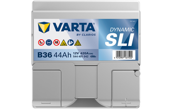 Batterie Varta DYNAMIC SLI B36 44 Ah - 420 A - convient aux véhicules sans système start-stop, Image 4