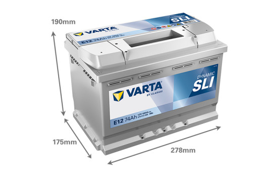 Batterie Varta DYNAMIC SLI E12, Image 2
