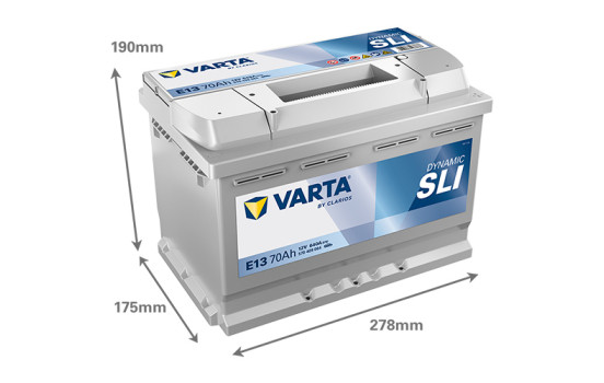 Batterie Varta DYNAMIC SLI E13, Image 2