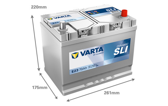 Batterie Varta DYNAMIC SLI E23, Image 2