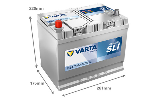 Batterie Varta DYNAMIC SLI E24, Image 2