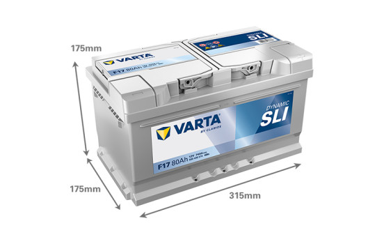Batterie Varta DYNAMIC SLI F17, Image 2