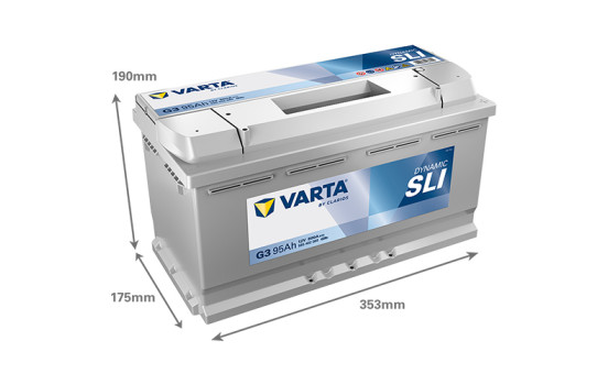 Batterie Varta DYNAMIC SLI G3, Image 2