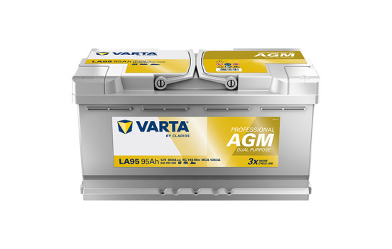 Batterie Varta LA95 AGM 12 volts 95 Ah à double usage