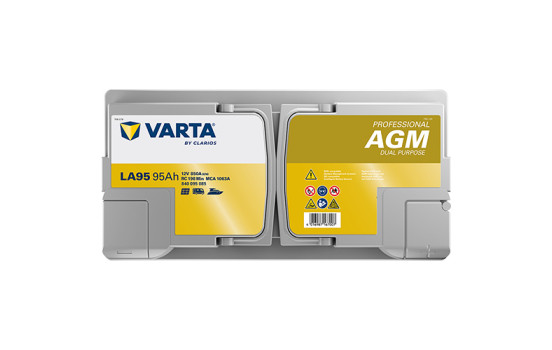 Batterie Varta LA95 AGM 12 volts 95 Ah à double usage, Image 4