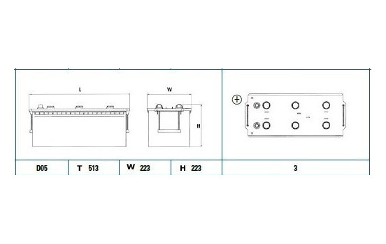 Exide Accu StartPRO EG1803