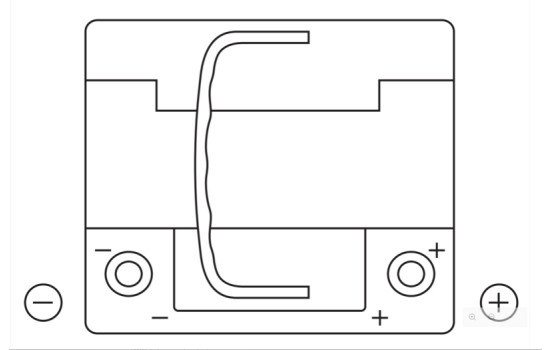 Exide AGM EK500 570 A 50,0 Ah, Image 4