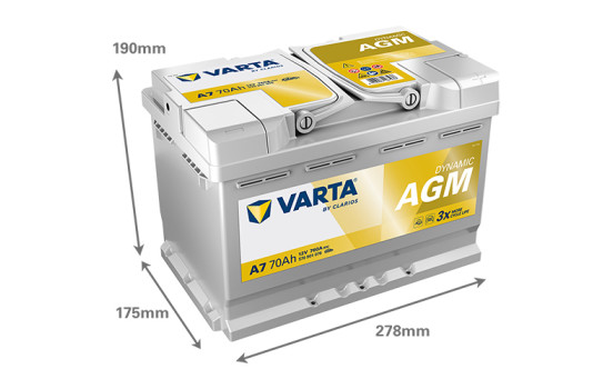 Varta Dynamic AGM A7, Image 2