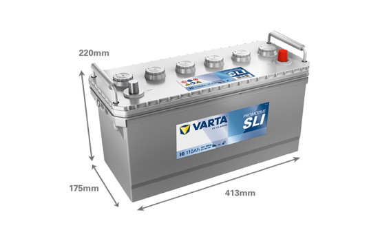 Varta PROMOTIF SLI 610050085 I6 110Ah, Image 2