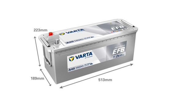 Varta PROMOTIVE EFB 640500080 140 AH 800a, Image 2